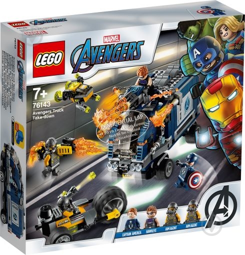 Конструктор LEGO Super Heroes Мстители: захват грузовика 76143 - фото 1 Конструктор LEGO Super Heroes Мстители: захват грузовика 76143 - фото 1