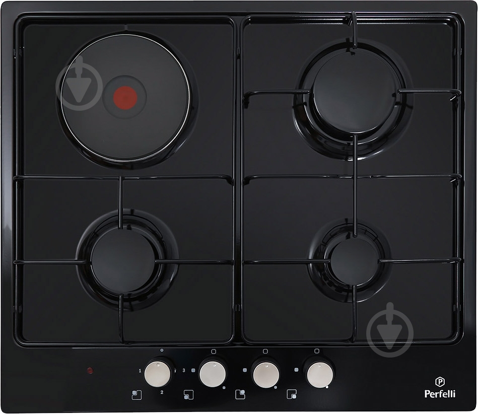 Варочная поверхность комбинированная Perfelli HKM 630 BL - фото 1 Варочная поверхность комбинированная Perfelli HKM 630 BL - фото 1