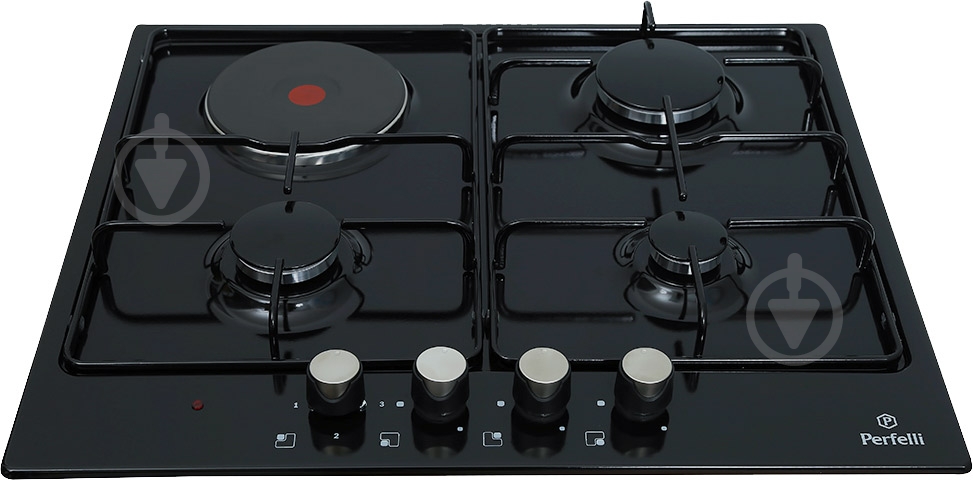 Варочная поверхность комбинированная Perfelli HKM 630 BL - фото 2 Варочная поверхность комбинированная Perfelli HKM 630 BL - фото 2