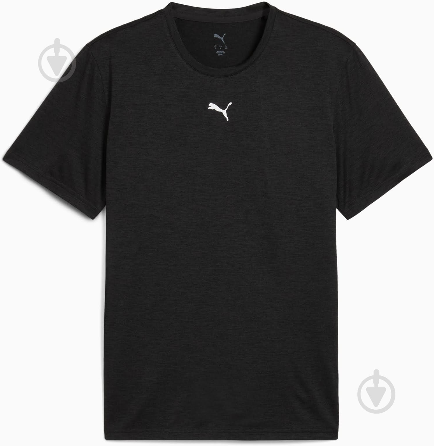 Футболка Puma M TAD ESSENTIALS HEATHER CAT Tee (CF small cat) 52592001 р.M чорний - фото 1 Футболка Puma M TAD ESSENTIALS HEATHER CAT Tee (CF small cat) 52592001 р.M чорний - фото 1