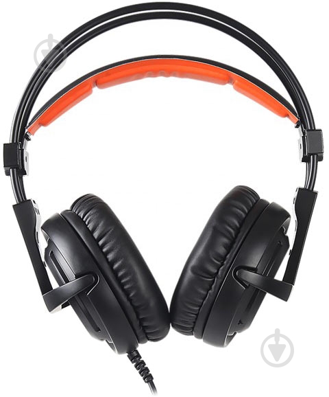 Гарнитура Sades A6 7.1 Virtual Surround black/orange (saa6bou) - фото 2