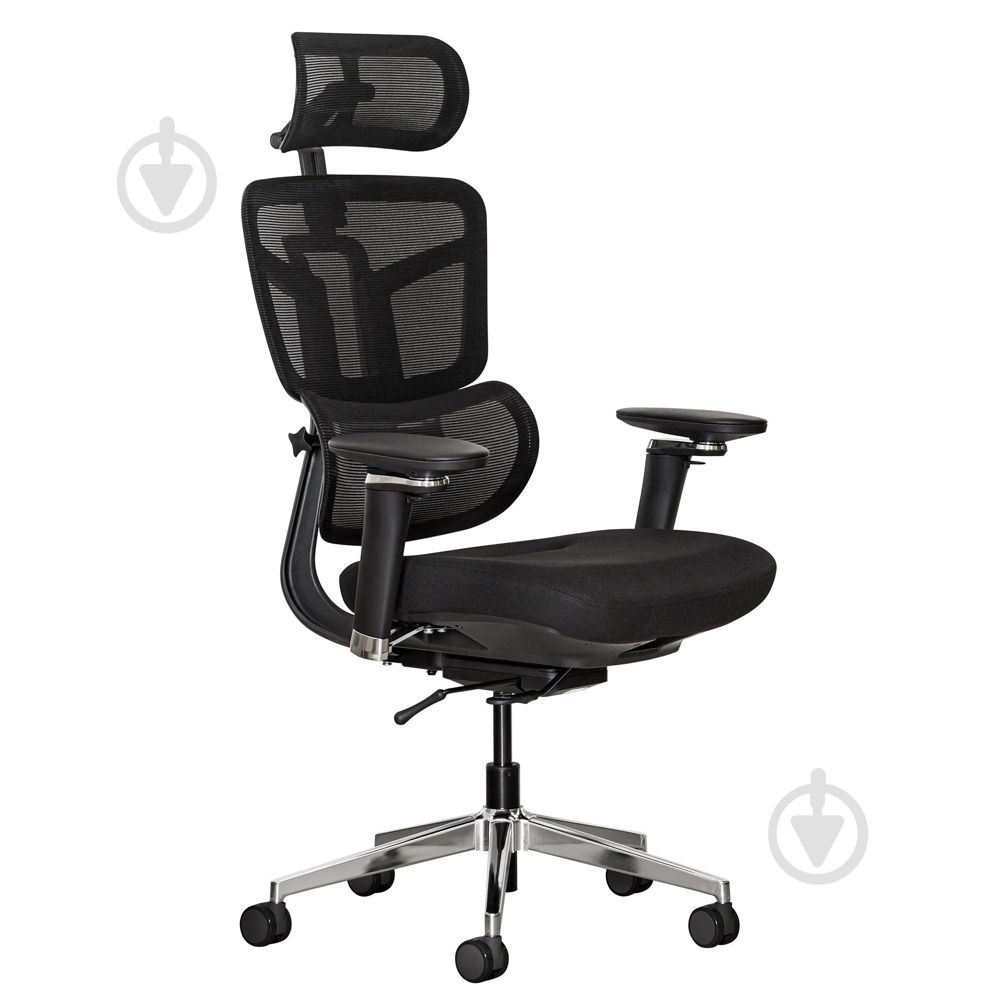 Кресло офисное Mealux S4 Air Fabric черный - фото 1 Кресло офисное Mealux S4 Air Fabric черный - фото 1