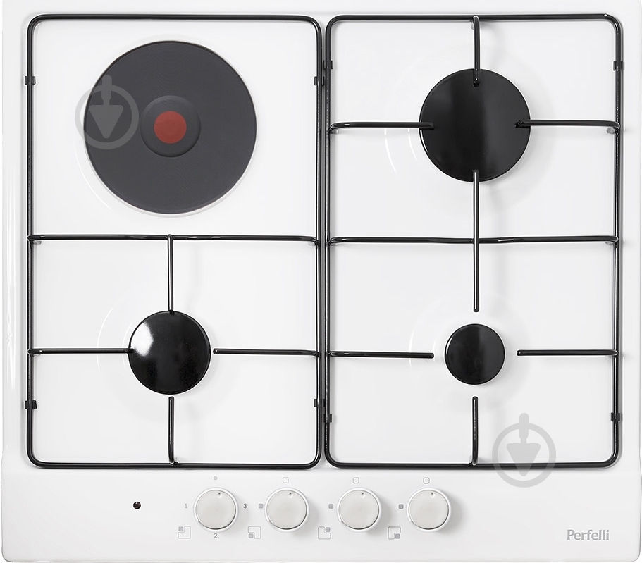 Варочная поверхность комбинированная Perfelli HKM 631 W - фото 1