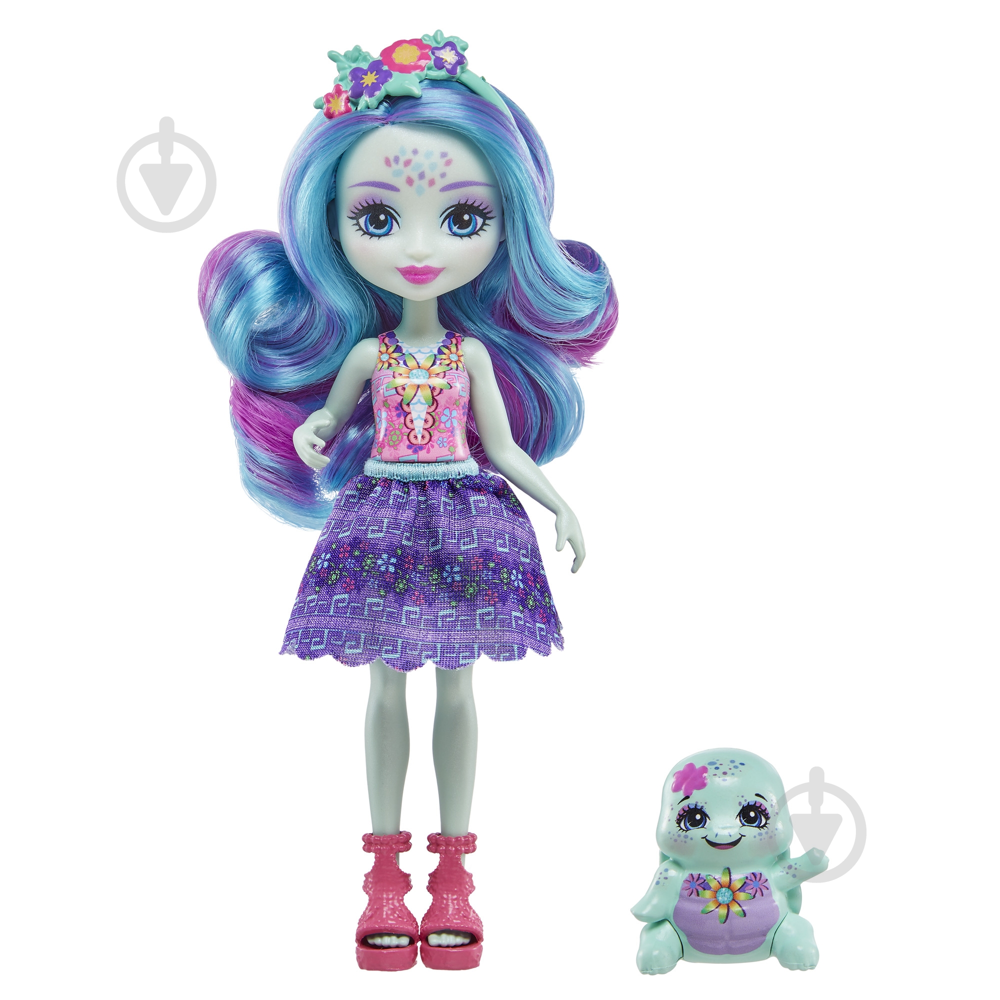 Кукла Enchantimals "Черепашка Толин" HXB96 - фото 1