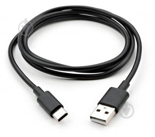 Дата-кабель Vinga USB 2.0 AM – Type-C 1 м черный (VCPDCTC1BK) - фото 1