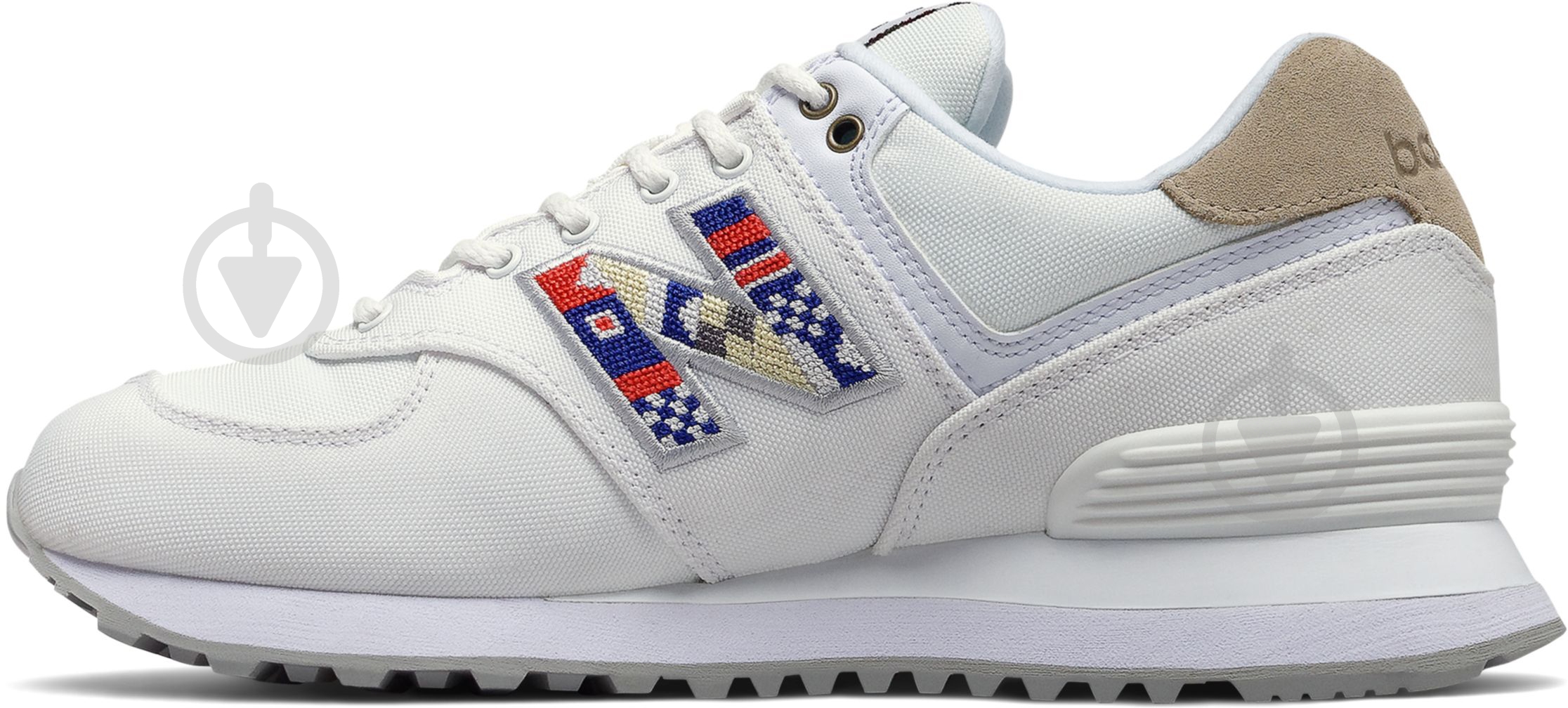 Кросівки жіночі демісезонні New Balance WL574SOD WL574SOD р.40,5 білі - фото 2