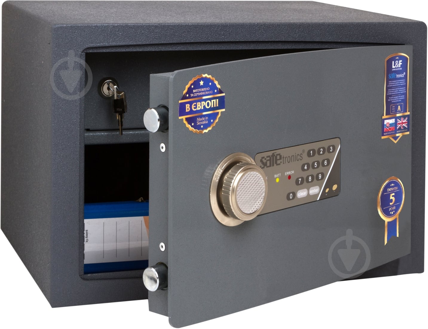 Сейф мебельный Safetronics NTL 24Es - фото 1 Сейф мебельный Safetronics NTL 24Es - фото 1