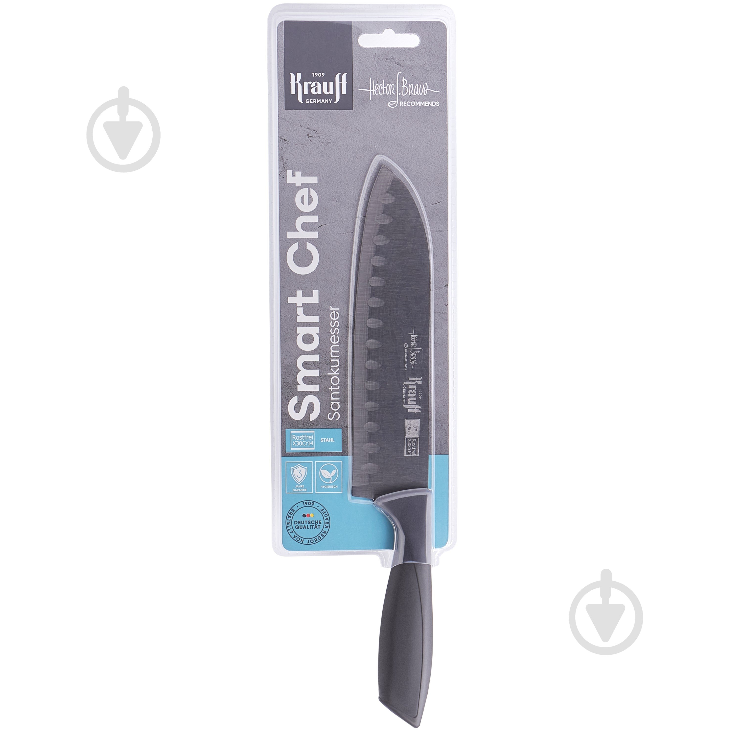 Ніж сантоку Krauff Smart Сhef 17,5 см 29-305-051 - фото 5