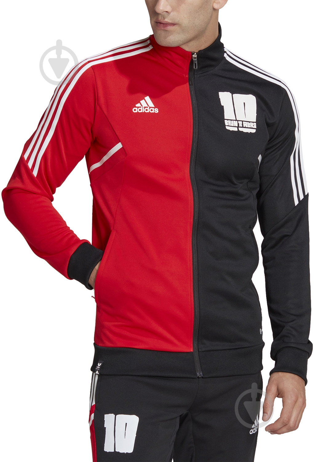 Джемпер Adidas HI3789 р.2XL черный - фото 5