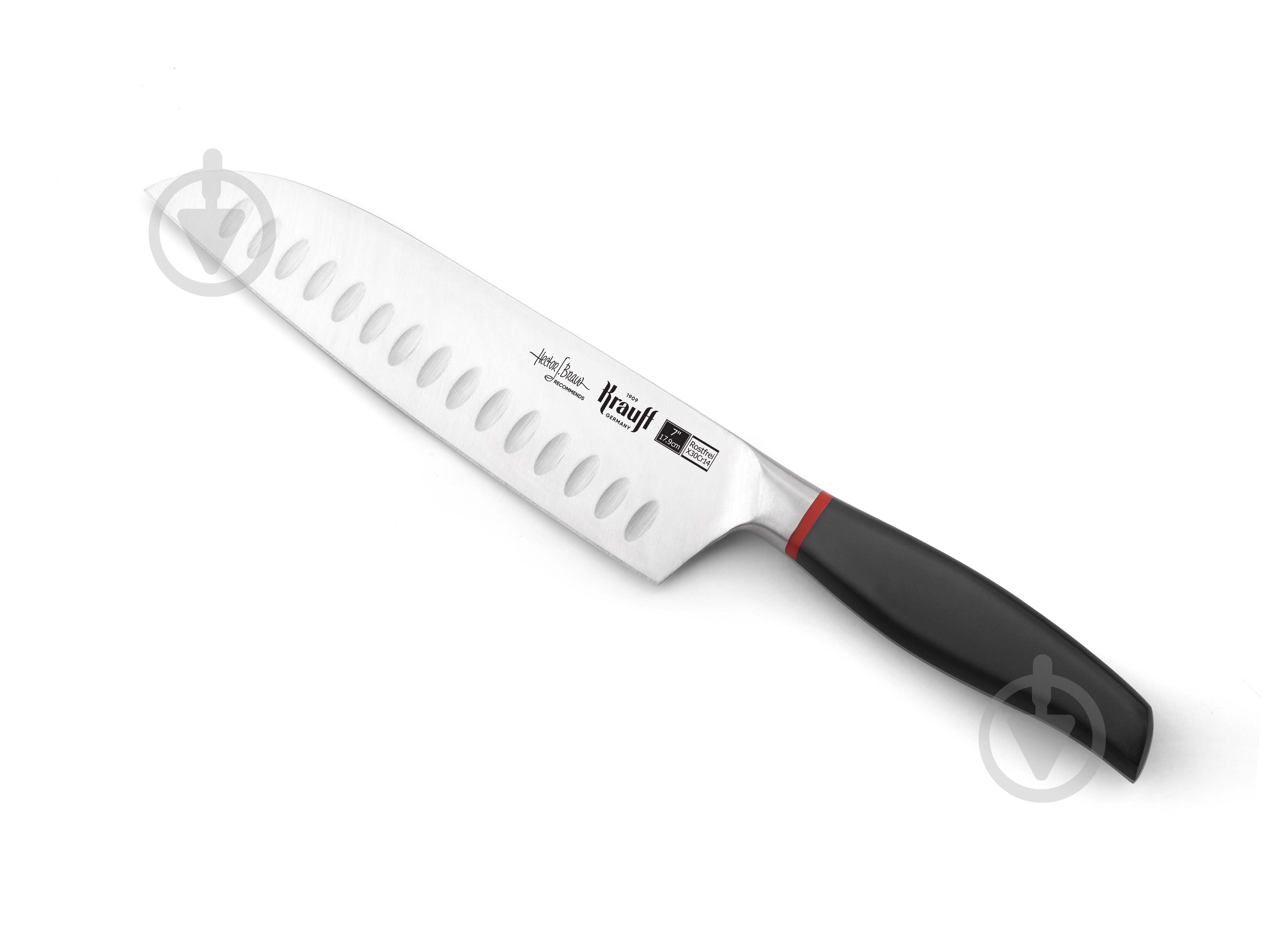 Ніж сантоку Krauff 17,9 см Prime Сhef 29-305-040 - фото 1