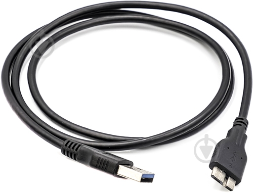 Кабель PowerPlant USB – UC-E14 0.95 м черный - фото 1