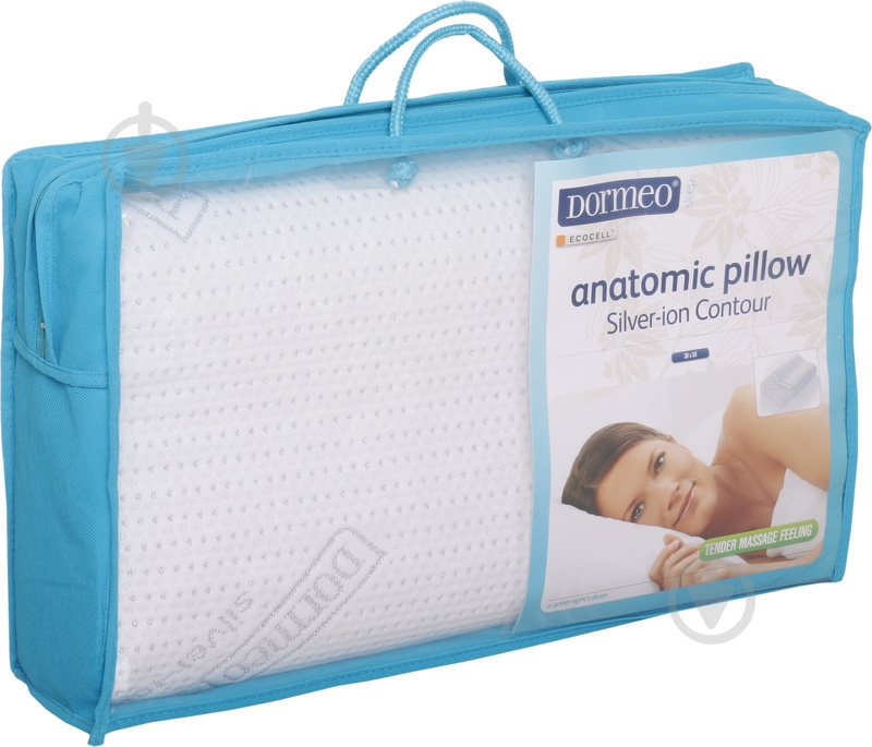 Подушка Silver ION контур 30x50 см Dormeo - фото 4