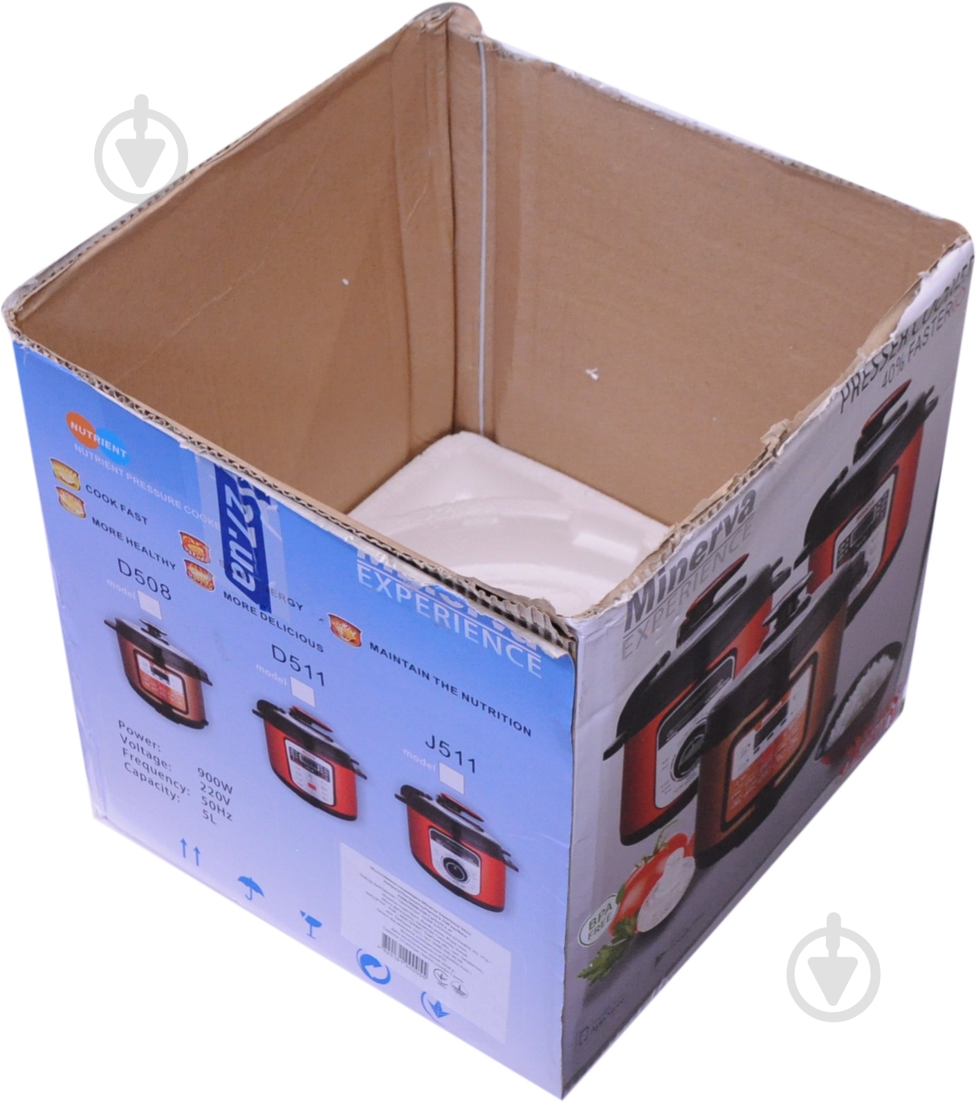 УЦЕНКА! Мультиварка-скороварка Minerva Experience D511 (УЦ №25) - фото 4 УЦЕНКА! Мультиварка-скороварка Minerva Experience D511 (УЦ №25) - фото 4