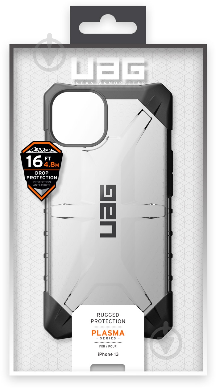 Чехол UAG Plasma для Apple iPhone 13 ice (113173114343) - фото 2