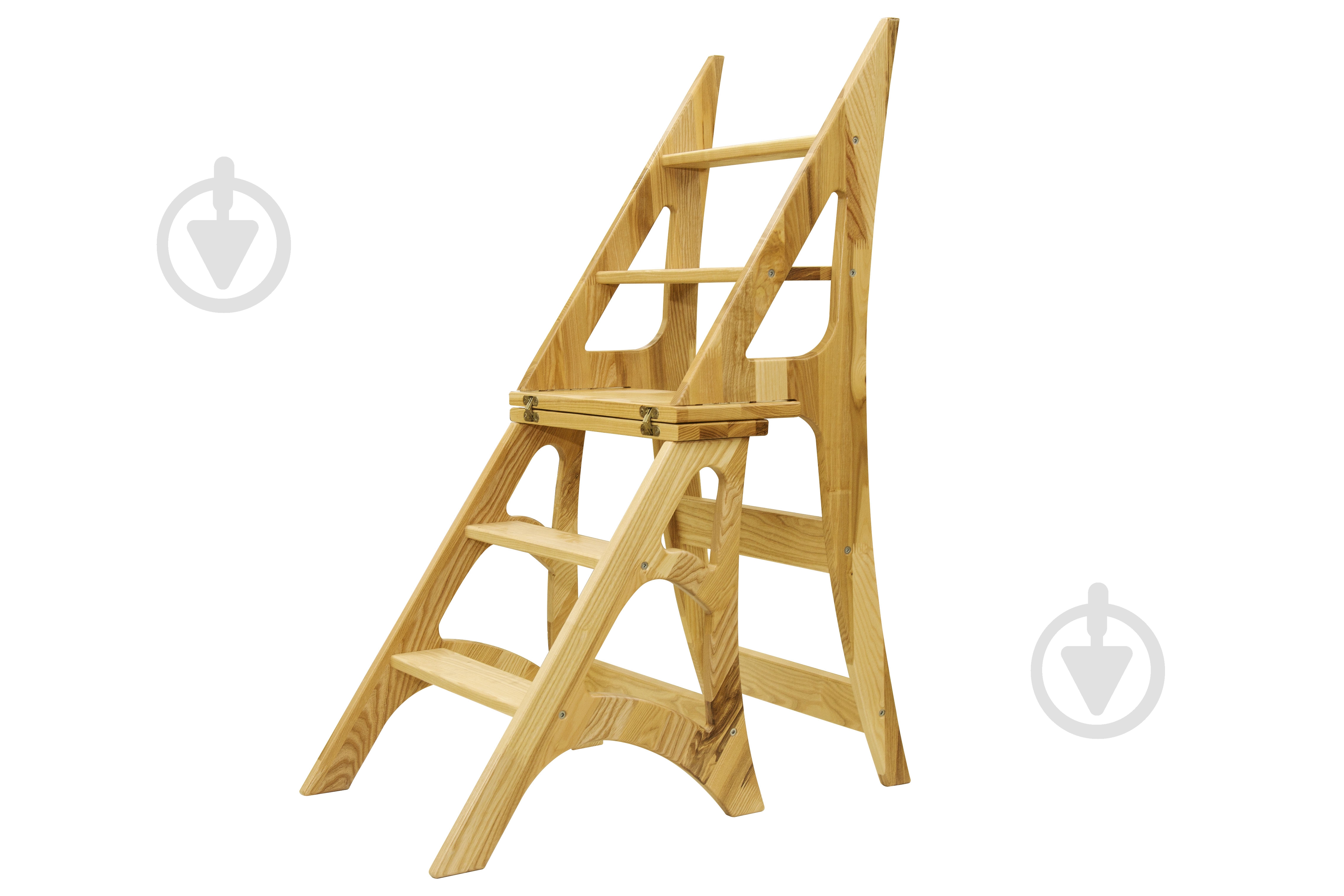 Лестница-стул натуральный - фото 3