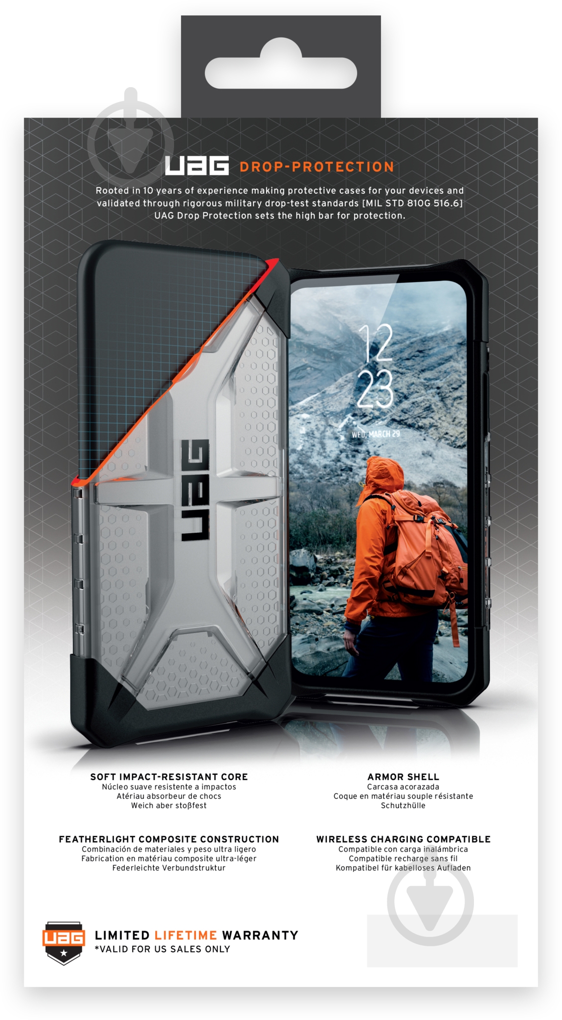 Чехол UAG Plasma для Apple iPhone 13 mallard (113173115555) - фото 3