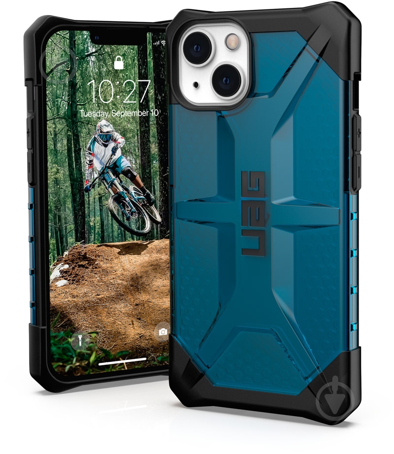 Чехол UAG Plasma для Apple iPhone 13 mallard (113173115555) - фото 1