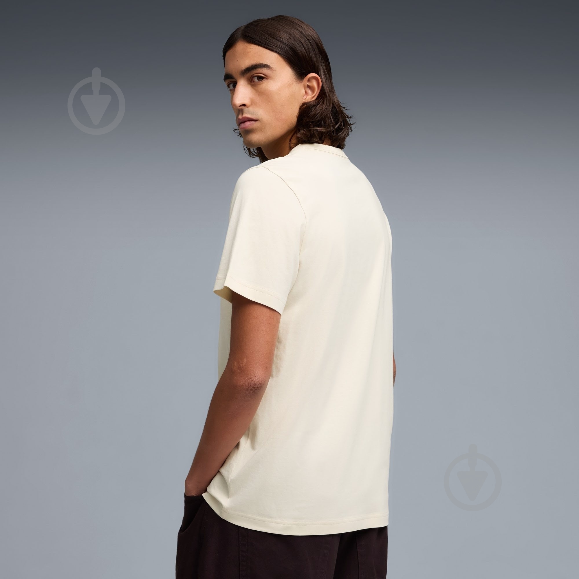 Футболка Puma ESS ELEVATED TEE 69205487 р.S бежевый - фото 4 Футболка Puma ESS ELEVATED TEE 69205487 р.S бежевый - фото 4
