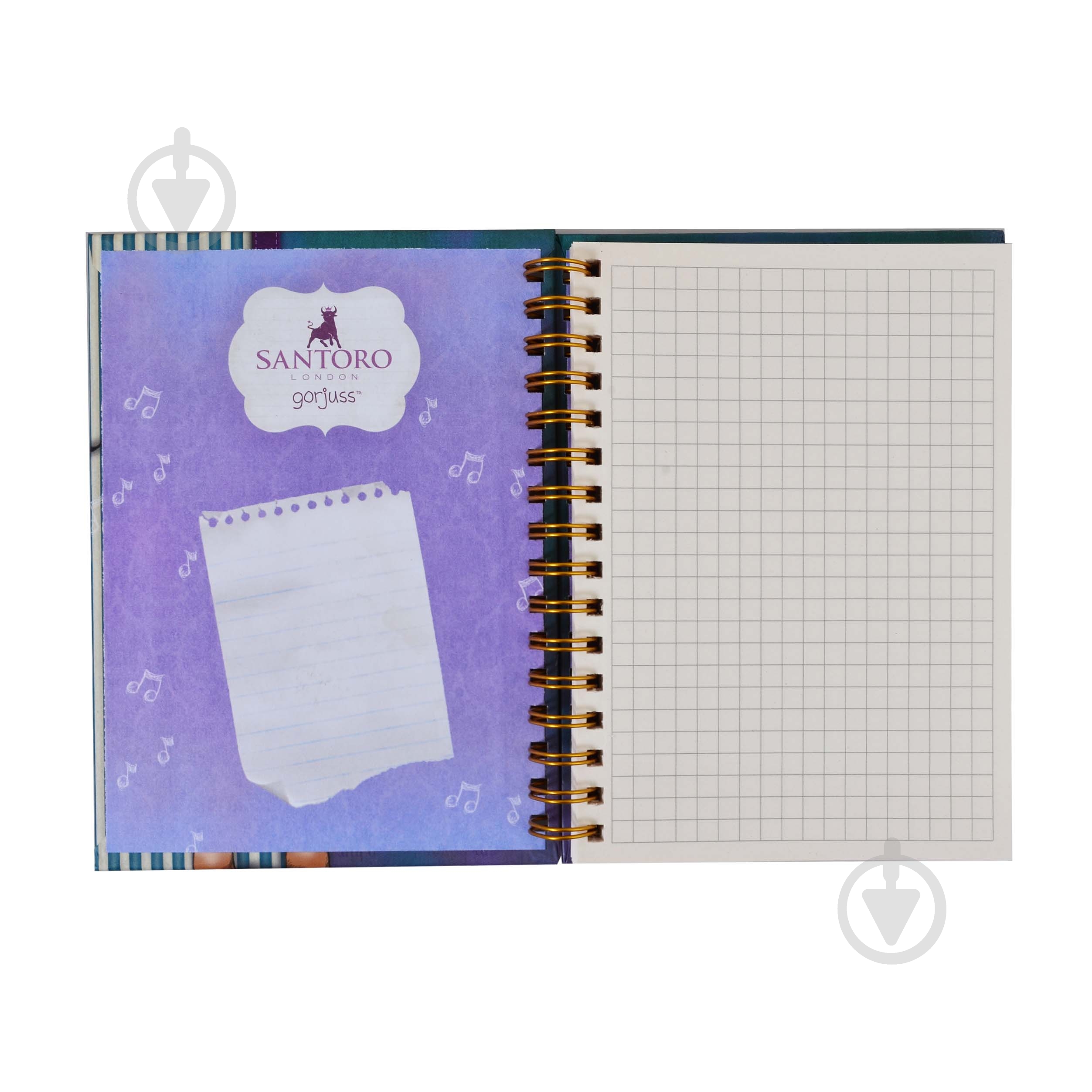 Блокнот для записей Santoro Little song А6 151557 YES - фото 2 Блокнот для записей Santoro Little song А6 151557 YES - фото 2