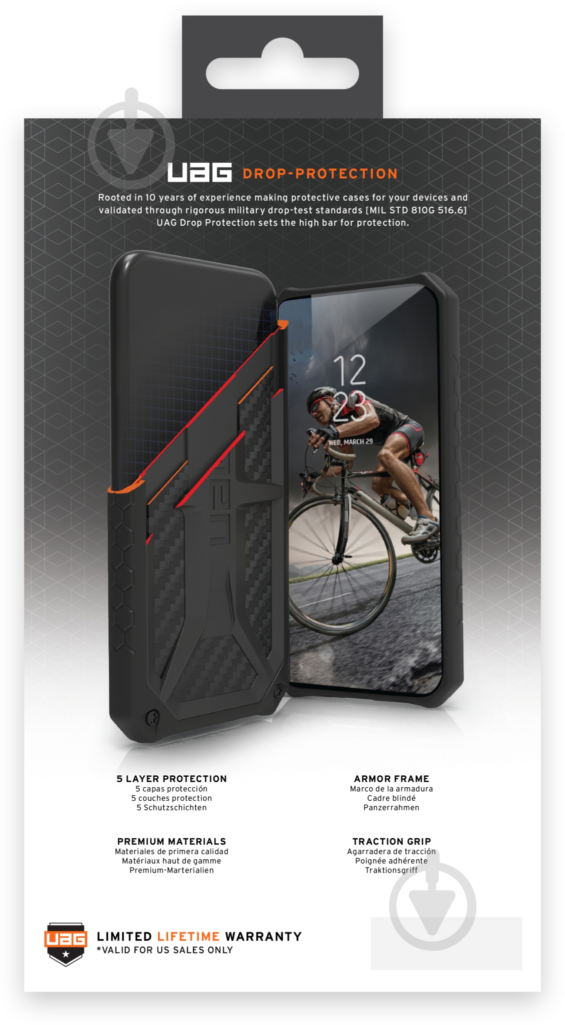 Чехол UAG Monarch для Apple iPhone 13 Pro Max mallard (113161115555) - фото 3