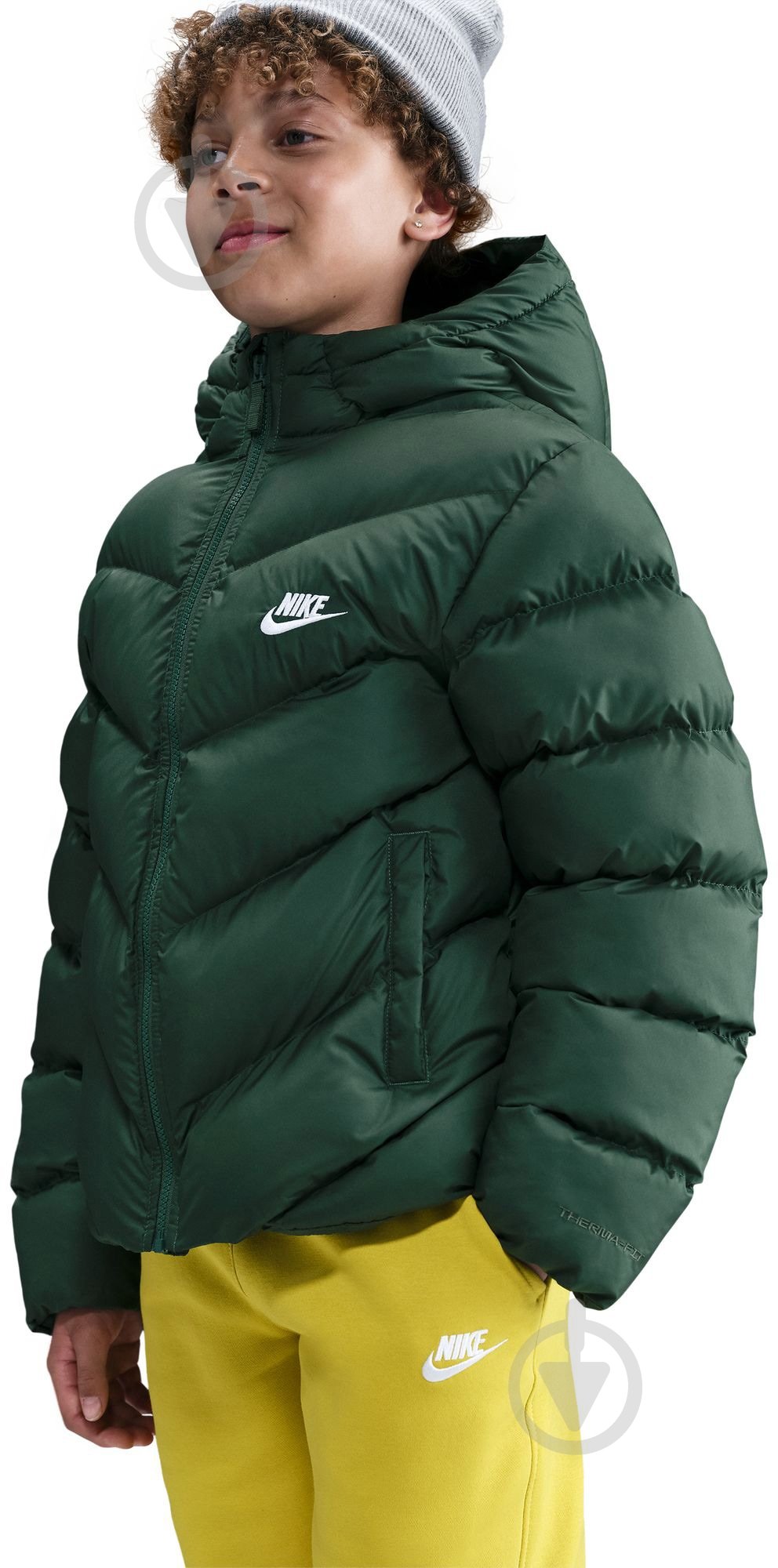 Пуховик детский зимний Nike K NSW TF ADP Puffer HQ4976-323 р.M зеленый - фото 5 Пуховик детский зимний Nike K NSW TF ADP Puffer HQ4976-323 р.M зеленый - фото 5