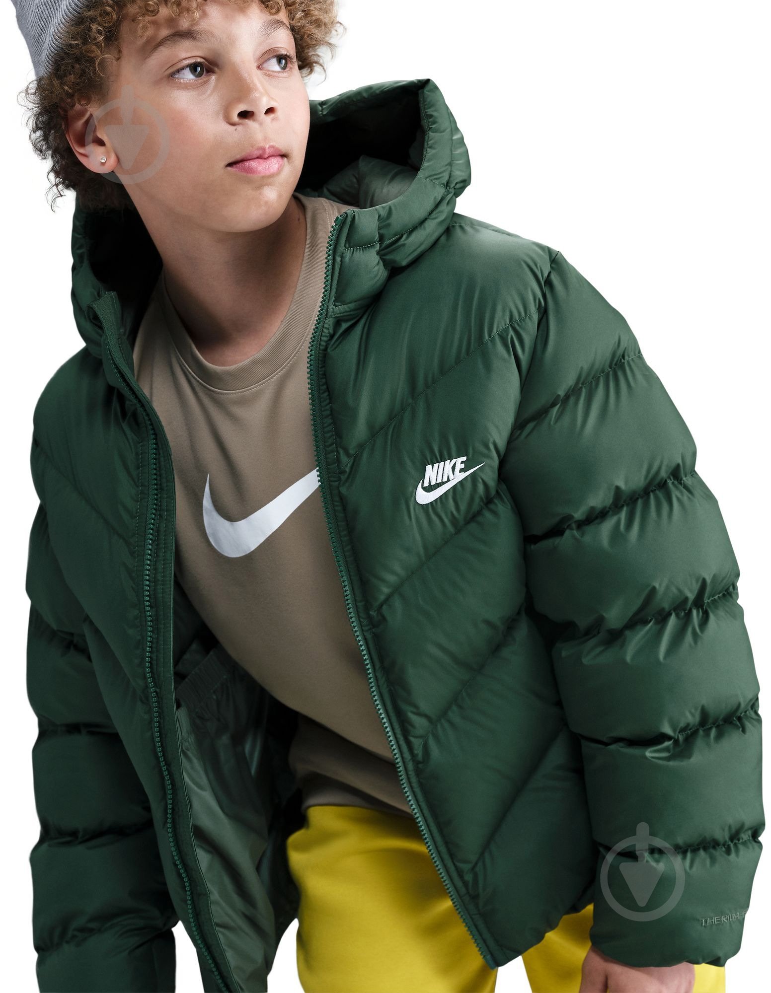 Пуховик детский зимний Nike K NSW TF ADP Puffer HQ4976-323 р.M зеленый - фото 6 Пуховик детский зимний Nike K NSW TF ADP Puffer HQ4976-323 р.M зеленый - фото 6