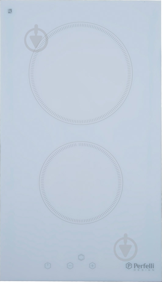 Варочная поверхность электрическая Perfelli Design HVC 3110 WH - фото 1