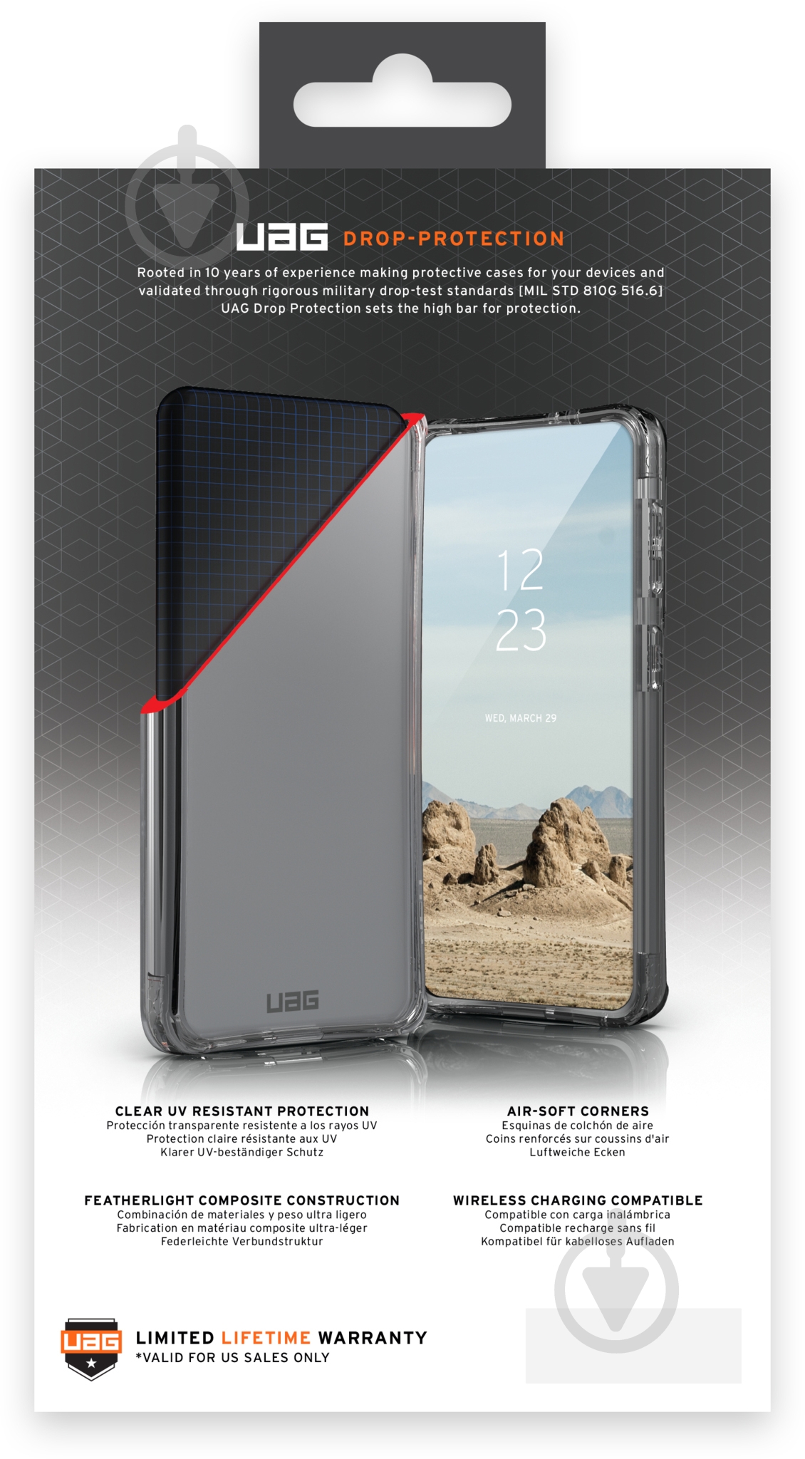 Чехол UAG Plyo для Apple iPhone 13 Pro Max ice (113162114343) - фото 3