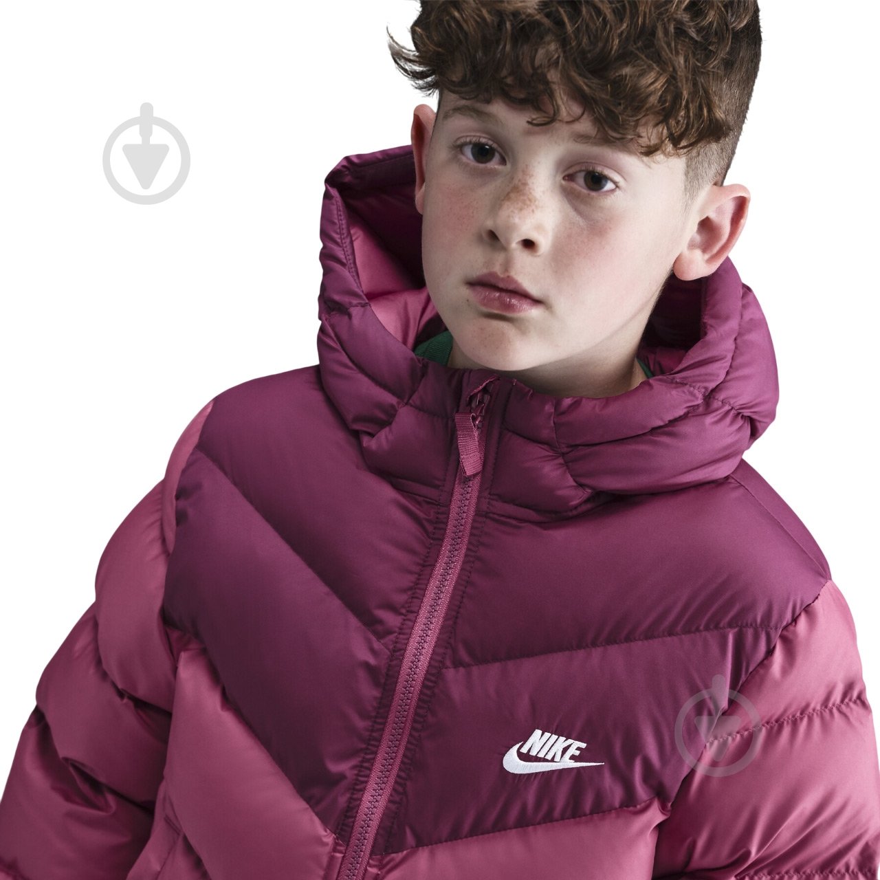 Пуховик дитячий зимовий Nike K NSW TF ADP Puffer Colorblock IB6164-634 р.XS рожевий - фото 7 Пуховик дитячий зимовий Nike K NSW TF ADP Puffer Colorblock IB6164-634 р.XS рожевий - фото 7