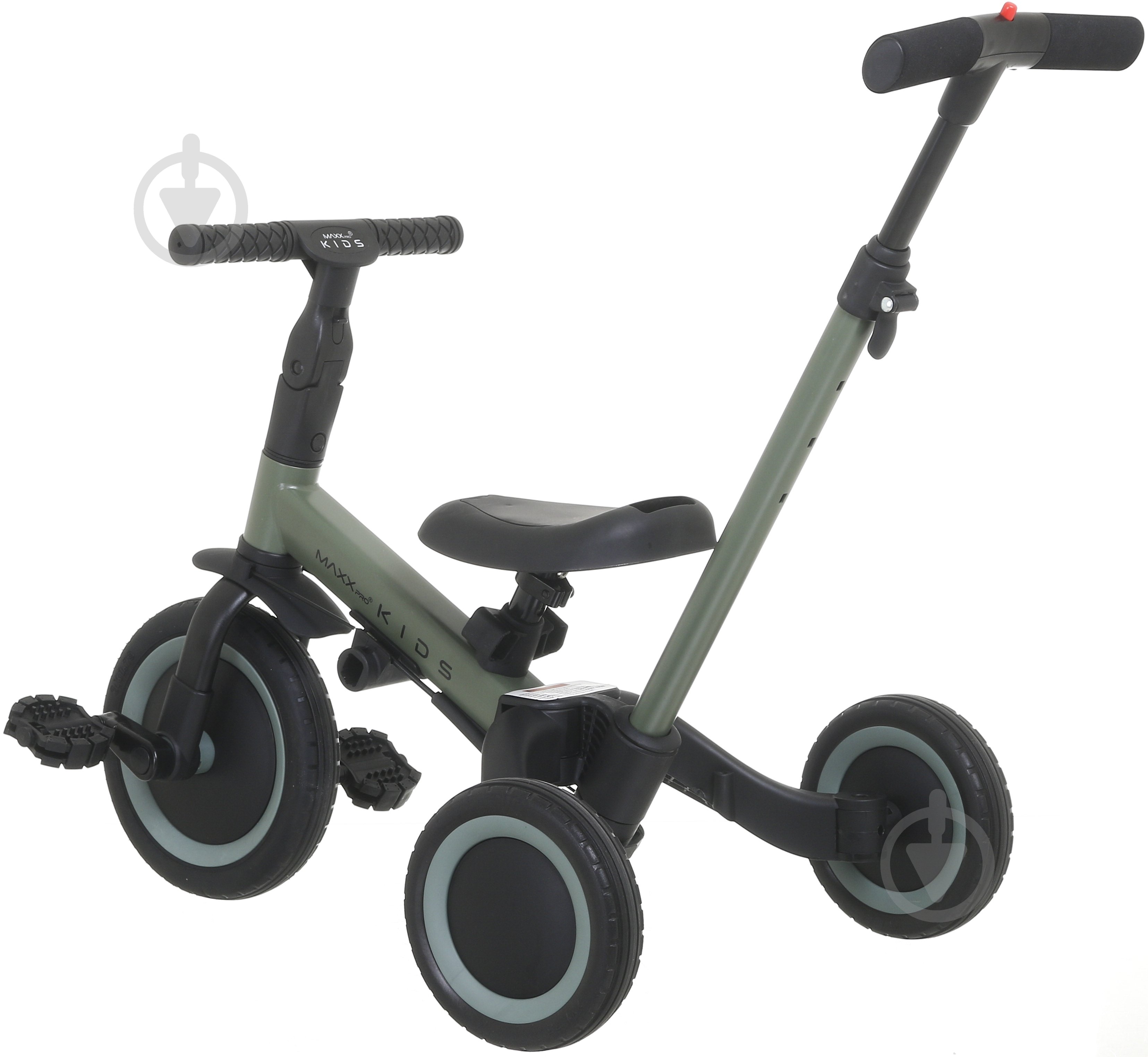 Велосипед дитячий MaxxPro kids 4 в 1 зелений TR008 - фото 5