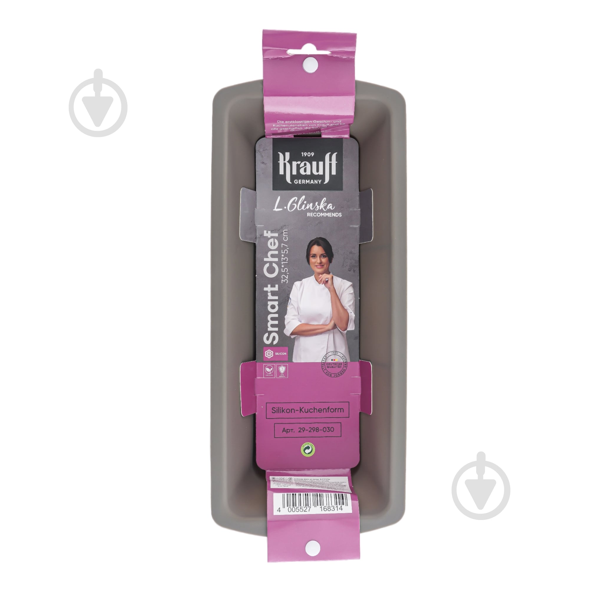 Форма для выпекания Krauff Smart Сhef 32,5x13x5,7 см 29-298-030 - фото 2 Форма для выпекания Krauff Smart Сhef 32,5x13x5,7 см 29-298-030 - фото 2