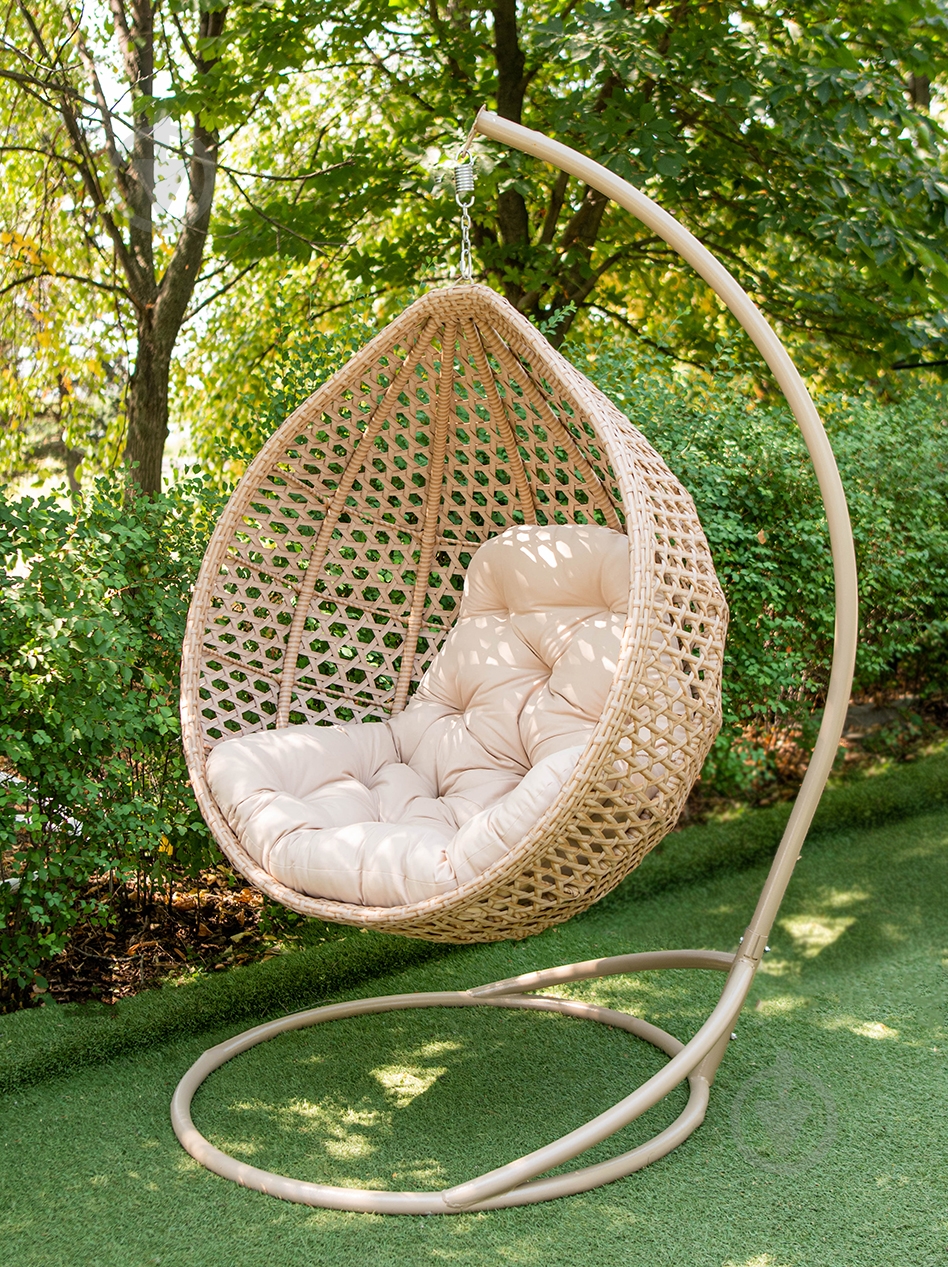 Качели Indigo Колибри 1200х730х1050 бежевый - фото 2