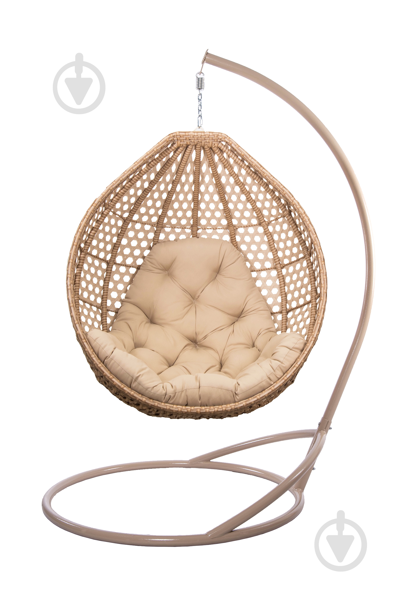 Качели Indigo Колибри 1200х730х1050 бежевый - фото 13