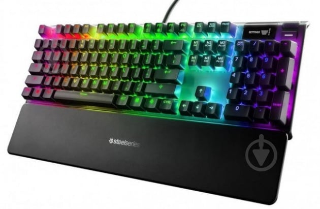 Клавиатура SteelSeries Apex 7 Red Switches (64642) - фото 11 Клавиатура SteelSeries Apex 7 Red Switches (64642) - фото 11