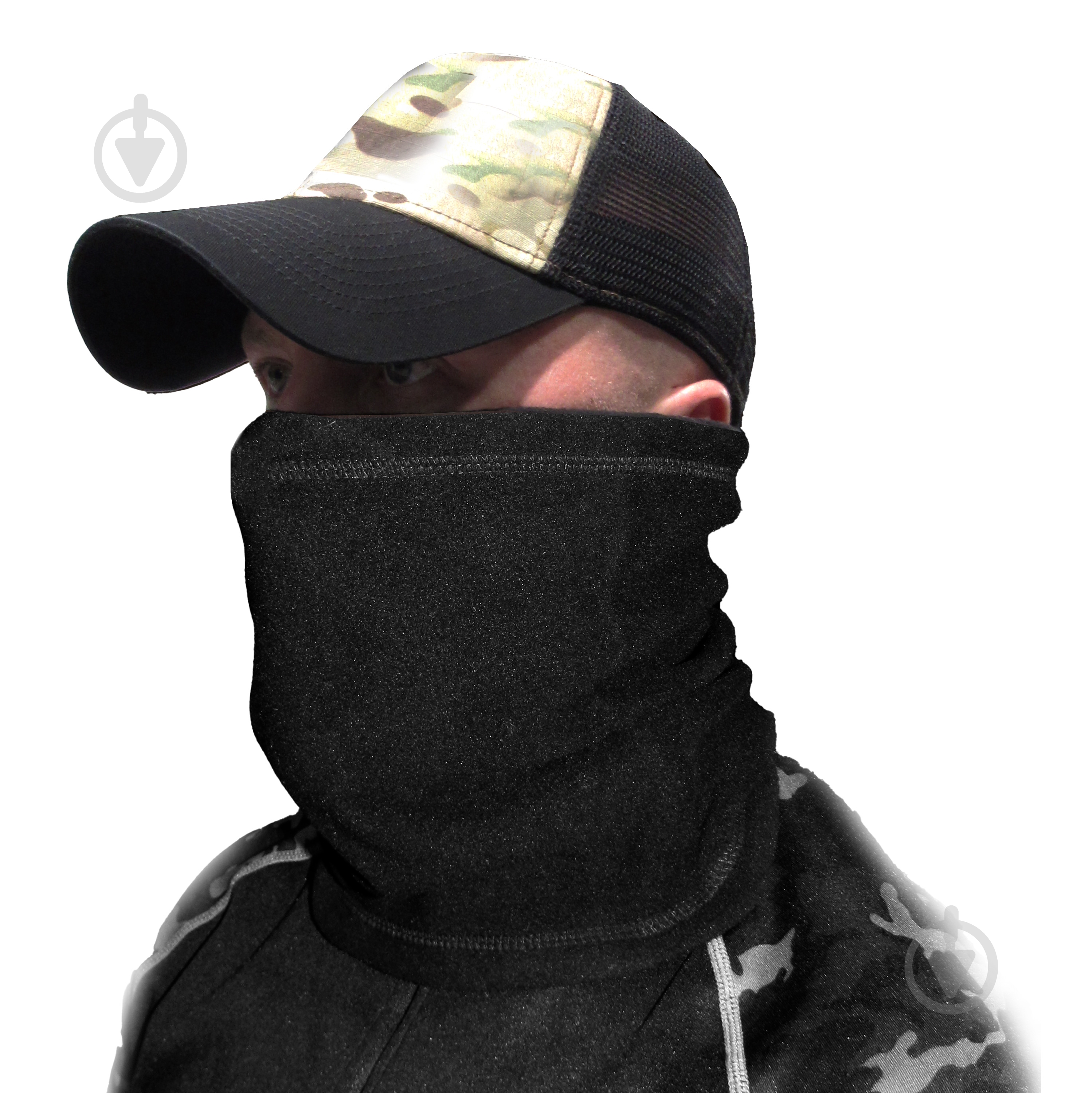 Бафф SVG Тактический микрофлис р.one size Combat Black - фото 1 Бафф SVG Тактический микрофлис р.one size Combat Black - фото 1