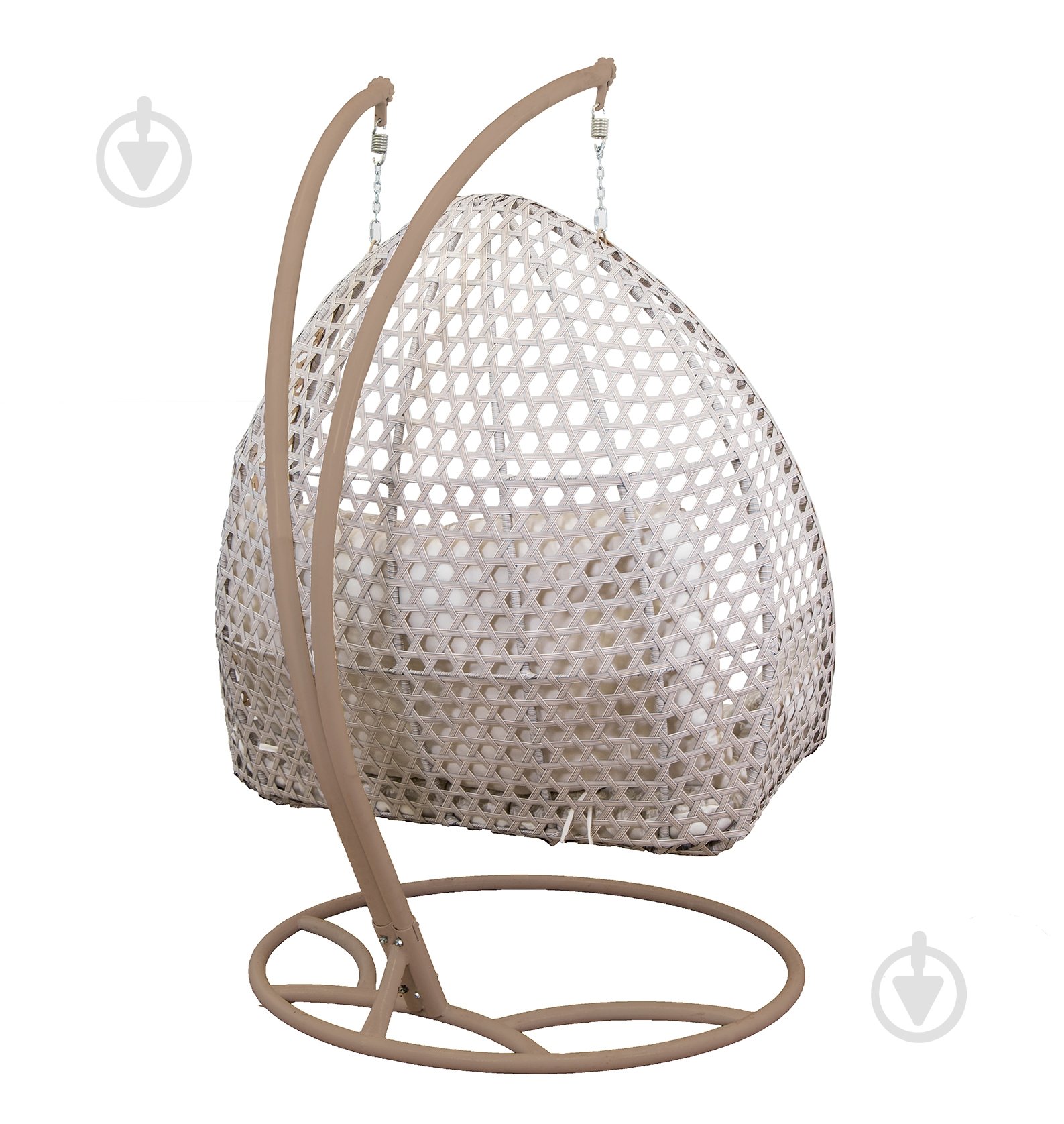 Кресло-кокон Indigo Мишель 1370х700х1360 мм бежевый - фото 8 Кресло-кокон Indigo Мишель 1370х700х1360 мм бежевый - фото 8