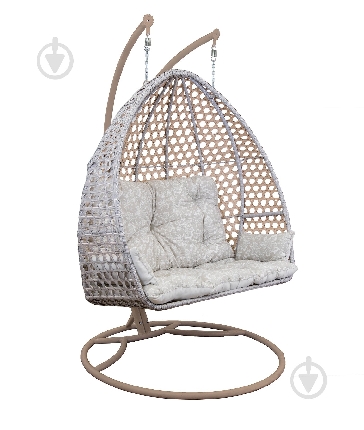 Кресло-кокон Indigo Мишель 1370х700х1360 мм бежевый - фото 9 Кресло-кокон Indigo Мишель 1370х700х1360 мм бежевый - фото 9