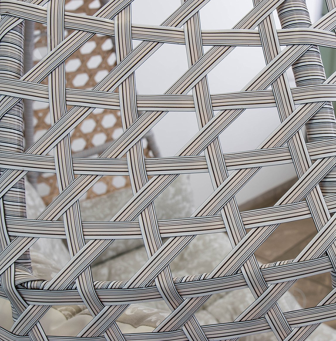 Кресло-кокон Indigo Мишель 1370х700х1360 мм бежевый - фото 7 Кресло-кокон Indigo Мишель 1370х700х1360 мм бежевый - фото 7