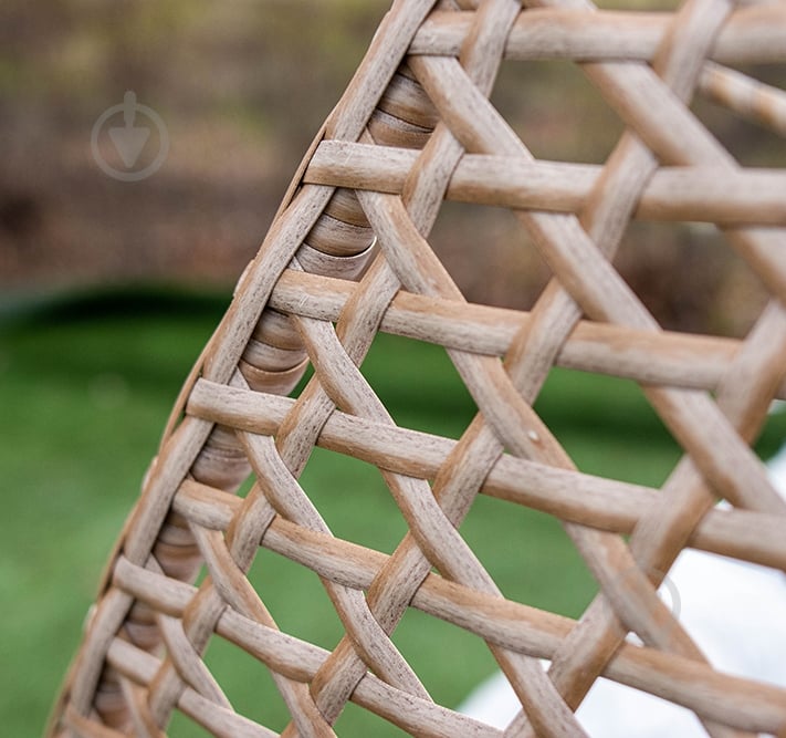 Кресло-кокон Indigo Мишель 1370х700х1360 мм бежевый - фото 5 Кресло-кокон Indigo Мишель 1370х700х1360 мм бежевый - фото 5