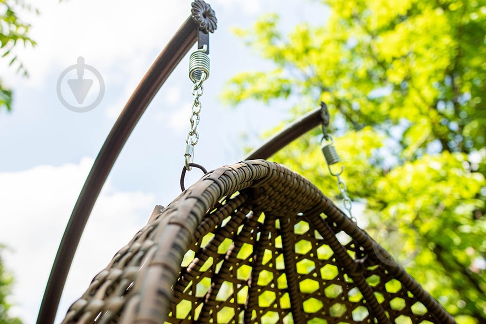 Кресло-кокон Indigo Мишель 1370х700х1360 мм коричневый - фото 4