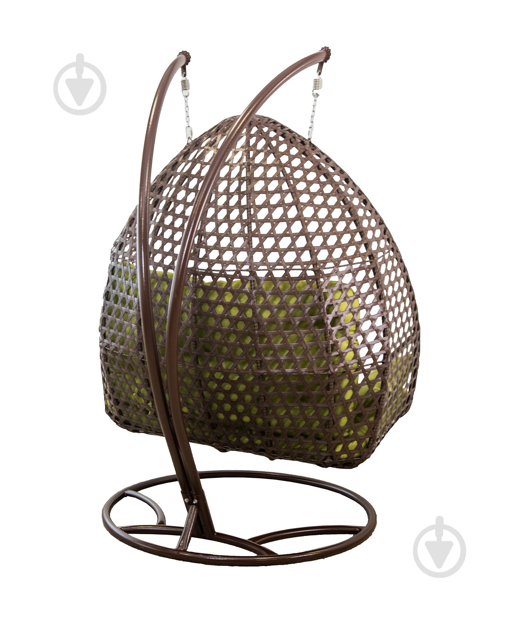 Кресло-кокон Indigo Мишель 1370х700х1360 мм коричневый - фото 8