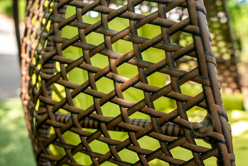 Кресло-кокон Indigo Мишель 1370х700х1360 мм коричневый - фото 5