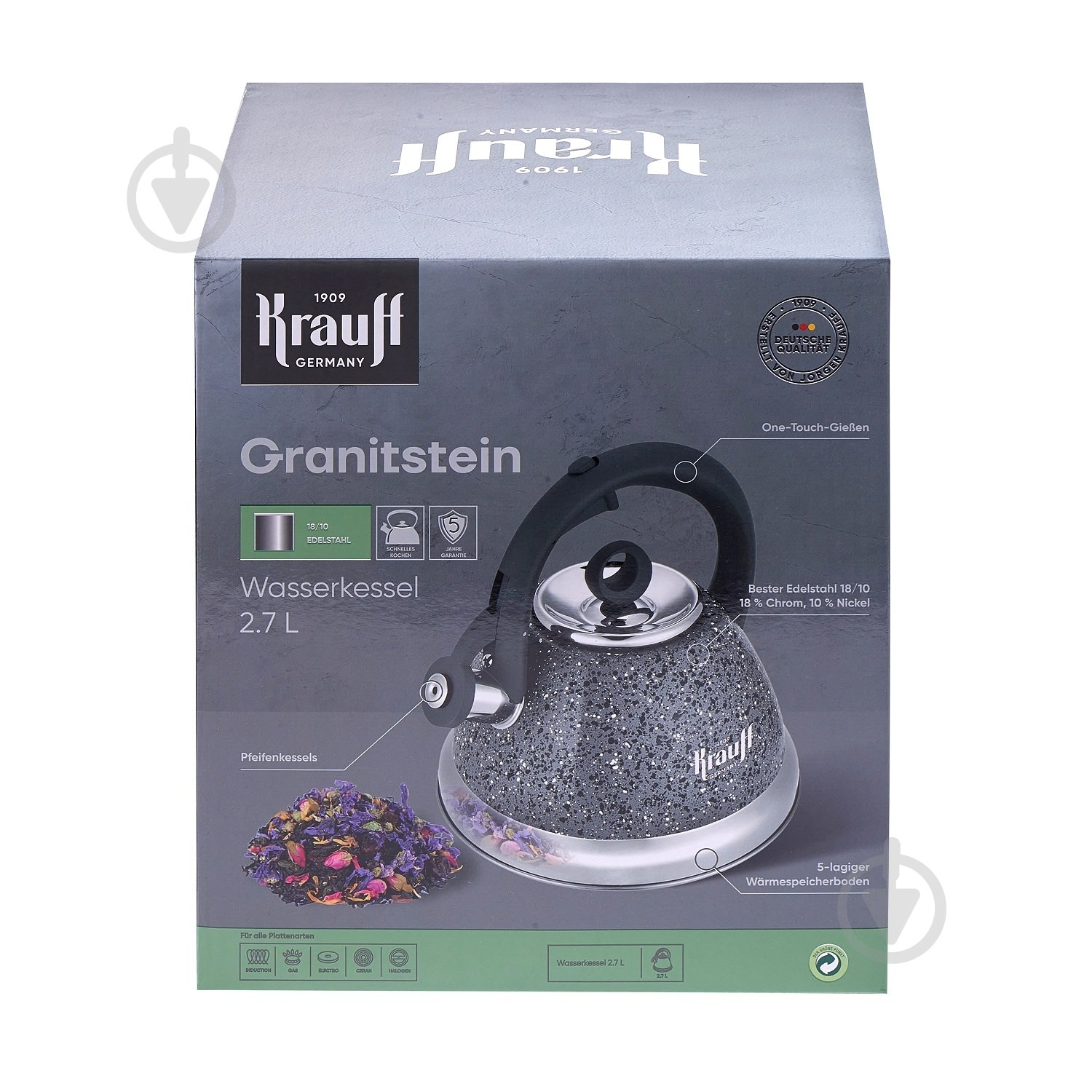 Чайник Krauff Smart Сhef 2,7 л 26-303-004 - фото 4