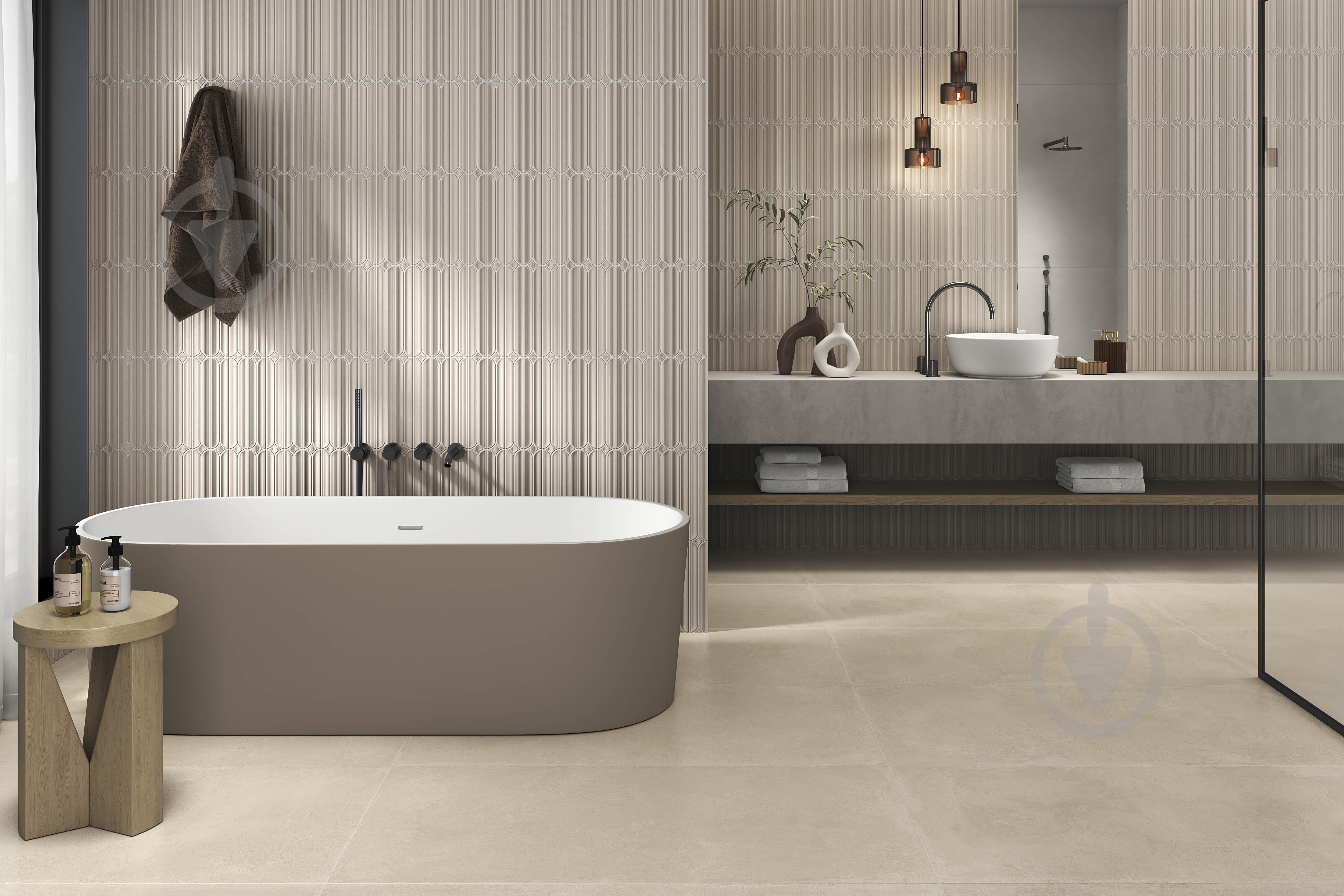 Плитка Emigres Belle beige 24x74 см - фото 2
