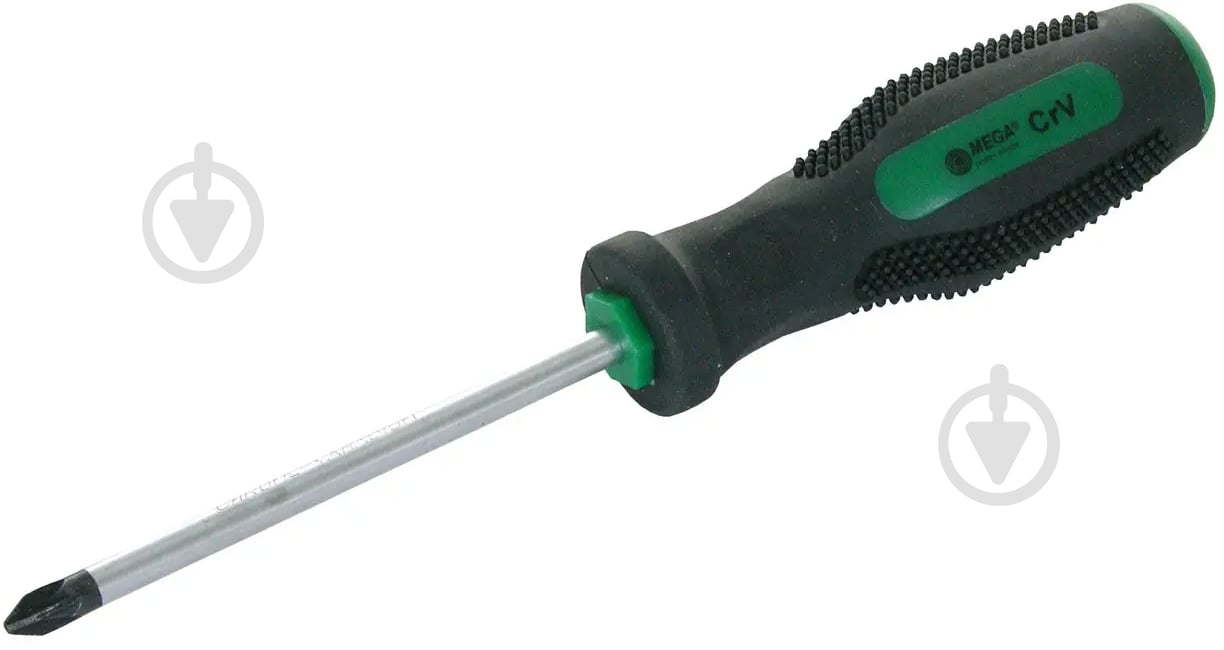 Отвертка Mega PZ3х150 мм CrV 10493 - фото 1 Отвертка Mega PZ3х150 мм CrV 10493 - фото 1