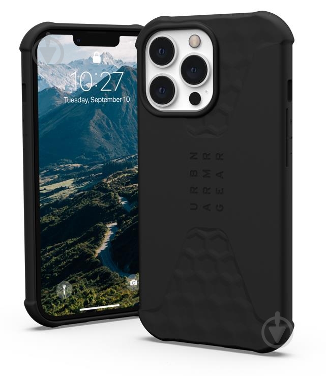 Чехол UAG Standard Issue для Apple iPhone 13 Pro black (11315K114040) - фото 1