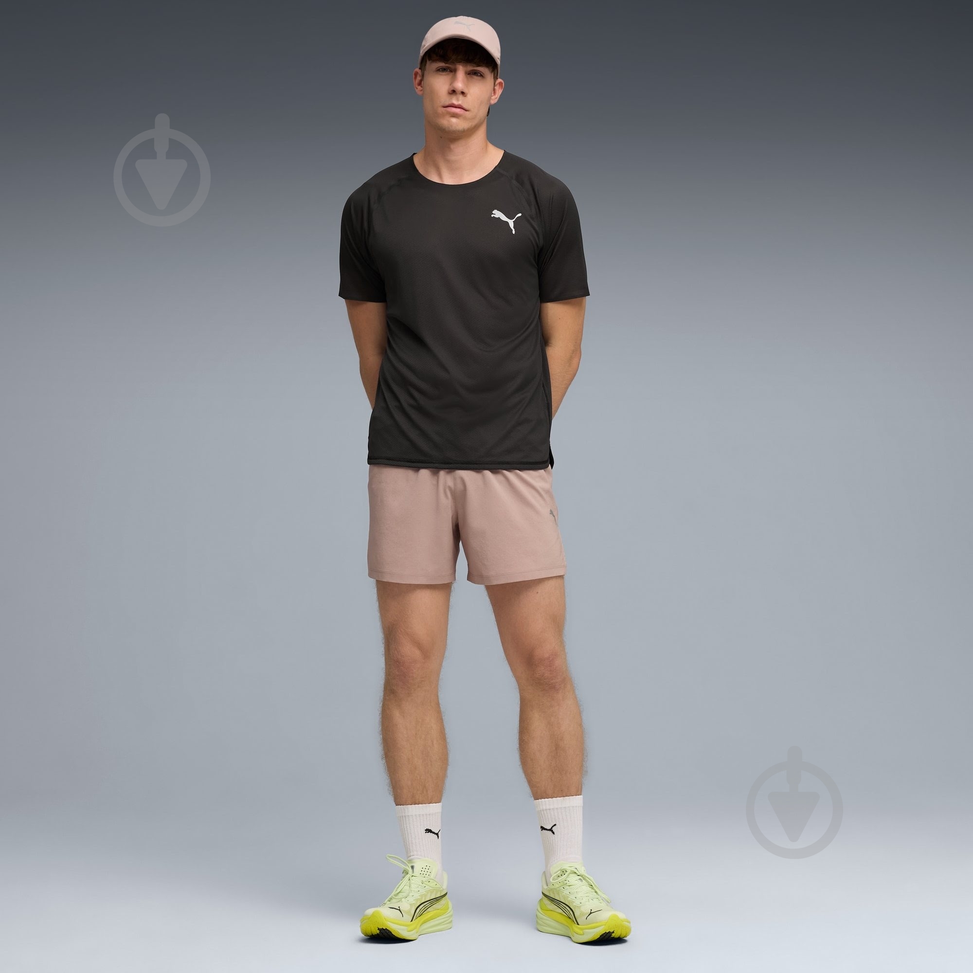 Футболка Puma M LIGHTSPEED SS 52841901 р.S черный - фото 3