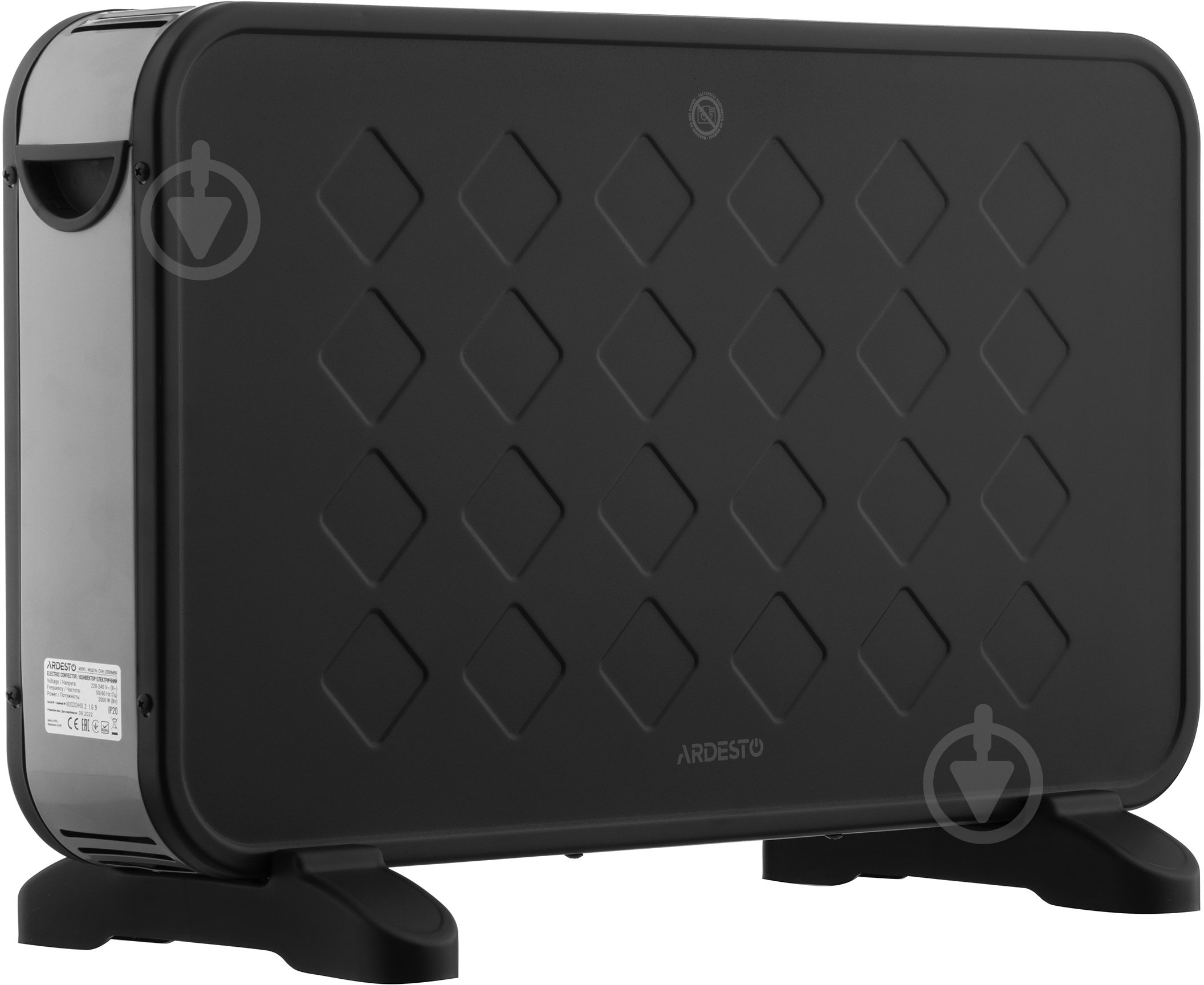 Конвектор электрический Ardesto CHH-2000MBR - фото 2 Конвектор электрический Ardesto CHH-2000MBR - фото 2