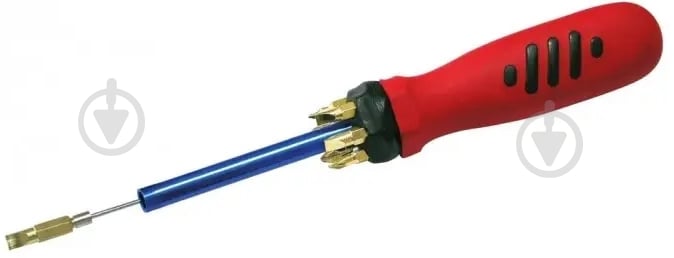 Отвертка Mega универсальная + 6 біт 10014 - фото 1 Отвертка Mega универсальная + 6 біт 10014 - фото 1