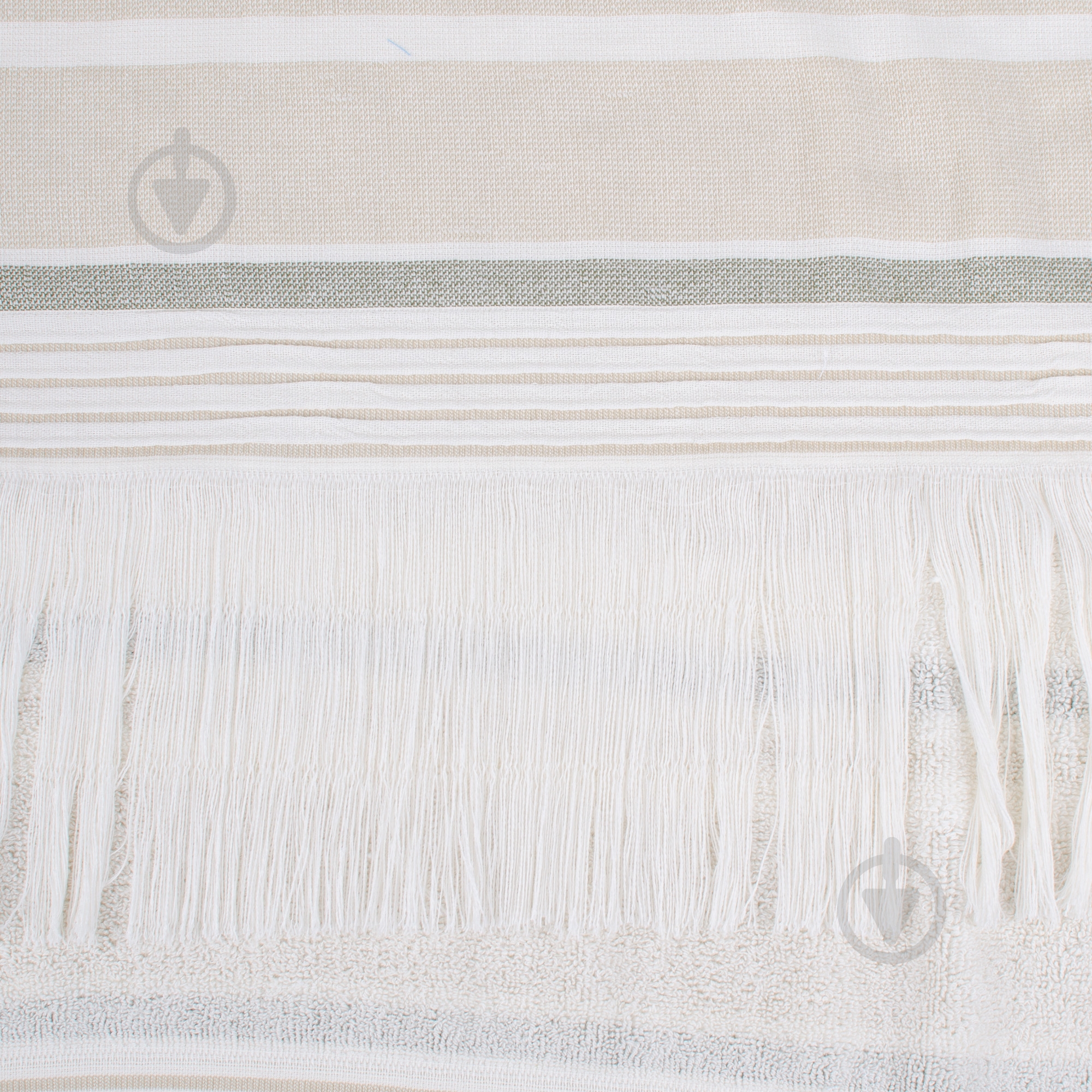 Пештемаль AISHA 100x150 см бежево-оливковий BILTEX - фото 4